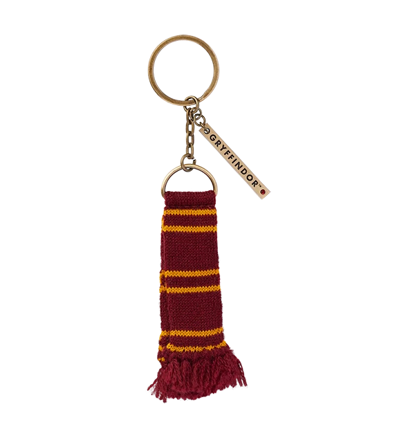 Warner Bros Gryffindor Scarf Keyring 3 Warner Bros Gryffindor Scarf Keyring