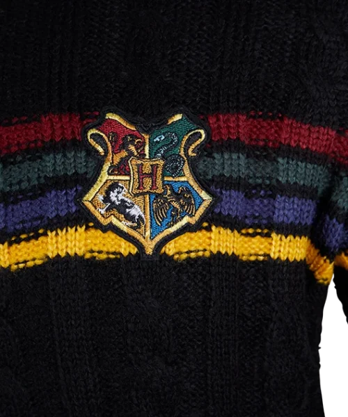 Warner Bros Best Sellers Hogwarts School Crest Knitted Sweater