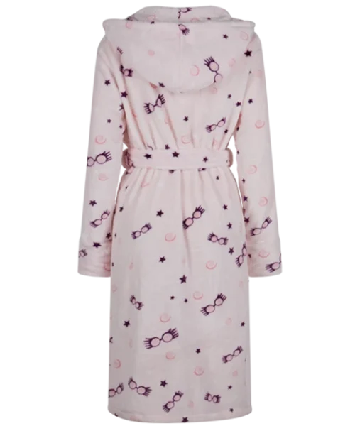 Warner Bros Best Sellers Luna Lovegood Spectrespecs Pink Bathrobe