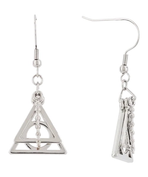 Warner Bros Deathly Hallows Deluxe Earrings