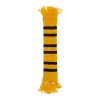 Warner Bros Hufflepuff Scarf Bookmark 2 Warner Bros Hufflepuff Scarf Bookmark