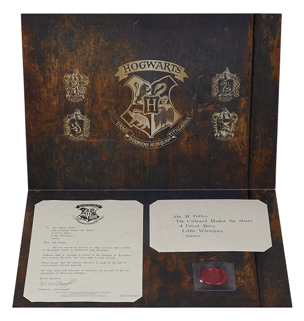 Warner Bros Best Sellers Personalised Hogwarts Acceptance Letter 3 Warner Bros Best Sellers Personalised Hogwarts Acceptance Letter