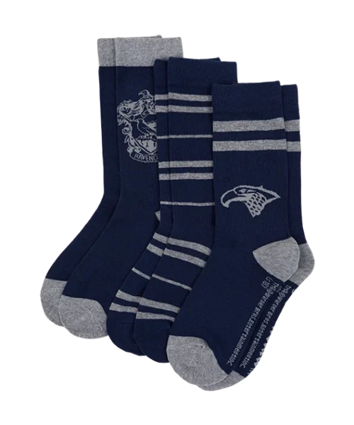 Warner Bros Ravenclaw Sock Set (3 Pack)
