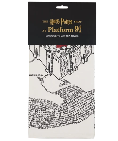 Warner Bros MinaLima The Marauder's Map Tea-Towel
