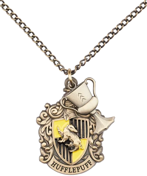 Warner Bros Hufflepuff House Crest Necklace Best Sellers