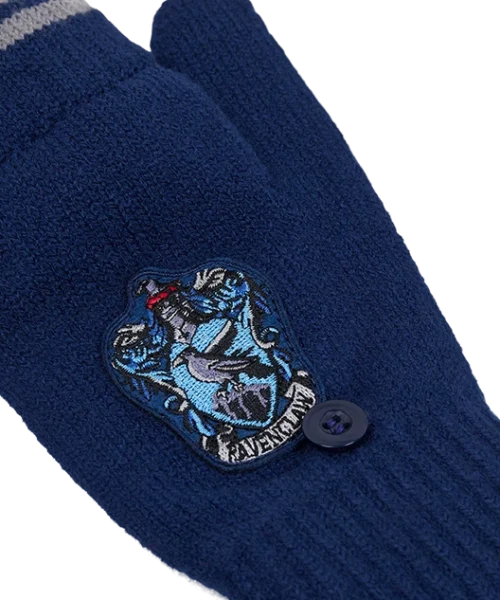 Warner Bros Ravenclaw Knitted Mitten Capped Gloves