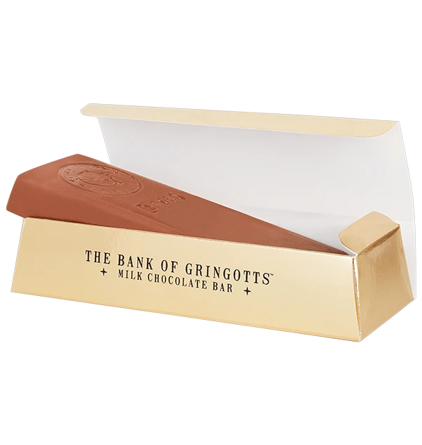 Warner Bros Milk Chocolate Gringotts Gold Bar 5 Warner Bros Milk Chocolate Gringotts Gold Bar