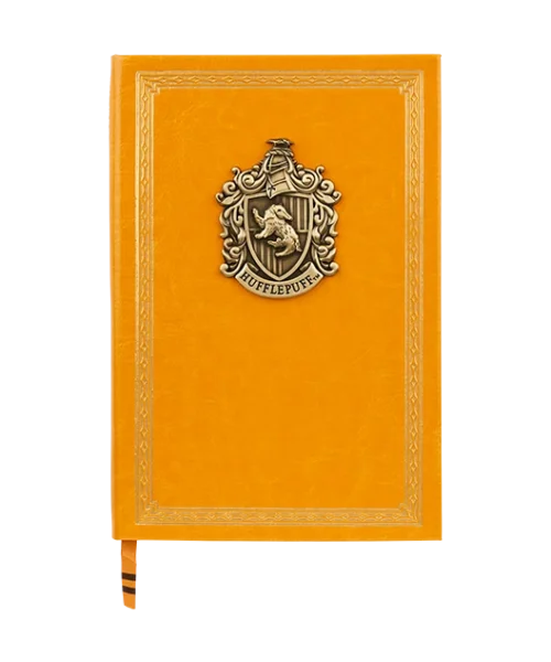 Warner Bros Faux Leather Hufflepuff Crest Notebook Best Sellers