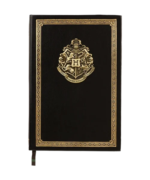 Warner Bros Best Sellers Faux Leather Hogwarts Crest Notebook