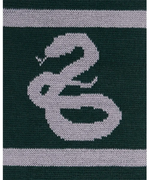 Warner Bros Best Sellers Slytherin Reversible Knit Scarf