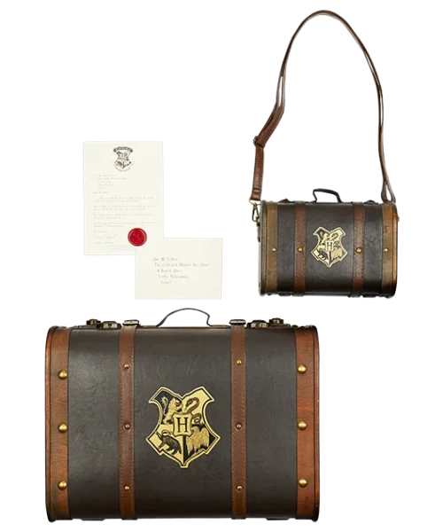 Warner Bros Hogwarts Trunks Hogwarts School Trunk Combo Bundle