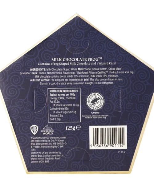 Pureprint Chocolate Frog With Personalised Wizard Card Best Sellers 19 Pureprint Chocolate Frog With Personalised Wizard Card Best Sellers