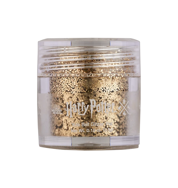 Warner Bros Best Sellers Yule Ball Glitter Pot - Gold 3 Warner Bros Best Sellers Yule Ball Glitter Pot - Gold