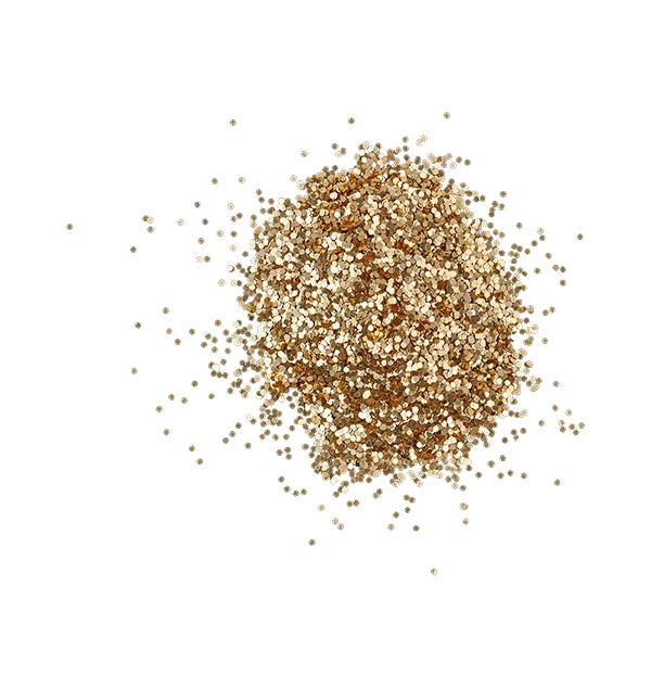 Warner Bros Best Sellers Yule Ball Glitter Pot - Gold 5 Warner Bros Best Sellers Yule Ball Glitter Pot - Gold