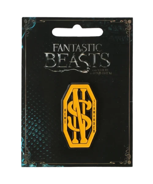 Warner Bros Best Sellers Fantastic Beasts Newt Scamander Initials Pin Badge