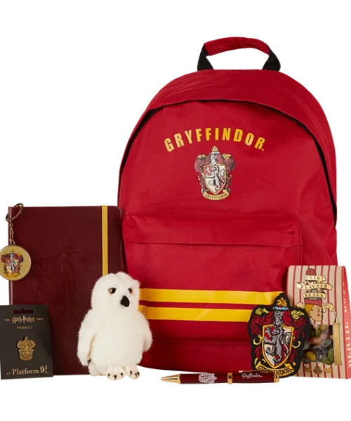 Warner Bros Gryffindor Essentials Backpack Set