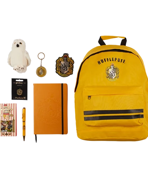 Wizard World Shop 25 Warner Bros Hufflepuff Essentials Backpack Set