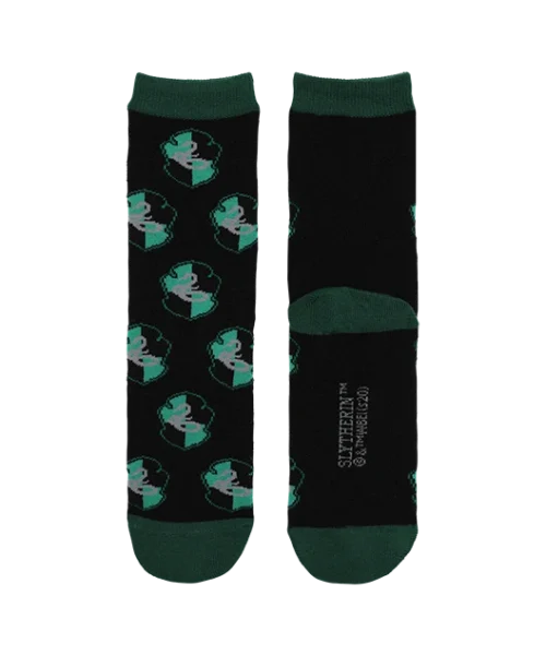 Warner Bros Slytherin House 3-Pack Socks 9 Warner Bros Slytherin House 3-Pack Socks