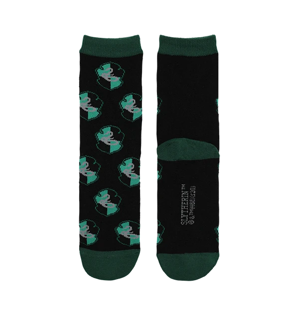 Warner Bros Slytherin House 3-Pack Socks 6 Warner Bros Slytherin House 3-Pack Socks