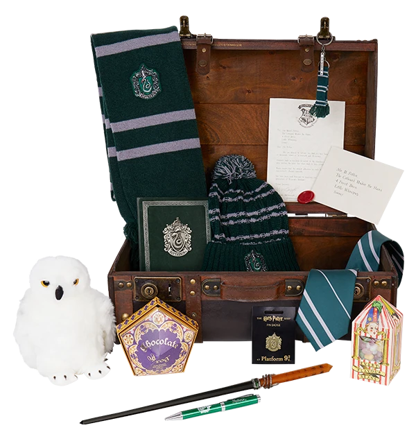 Warner Bros Best Sellers Slytherin Gift Trunk 3 Warner Bros Best Sellers Slytherin Gift Trunk