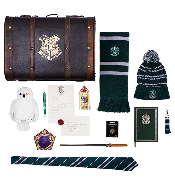 Warner Bros Best Sellers Slytherin Gift Trunk 4 Warner Bros Best Sellers Slytherin Gift Trunk