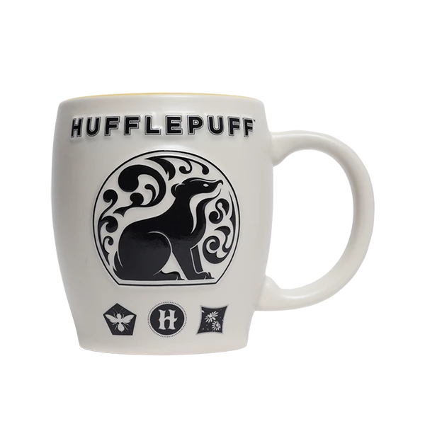 Warner Bros Hufflepuff Logo Mug 3 Warner Bros Hufflepuff Logo Mug