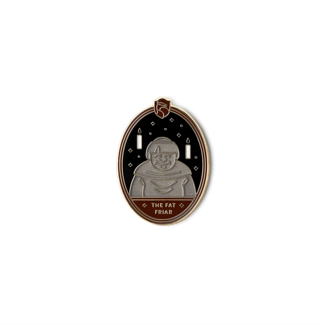 Warner Bros The Fat Friar Enamel Pin 7 Warner Bros The Fat Friar Enamel Pin