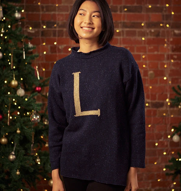 Warner Bros 'L' Weasley Knitted Jumper 3 Warner Bros 'L' Weasley Knitted Jumper