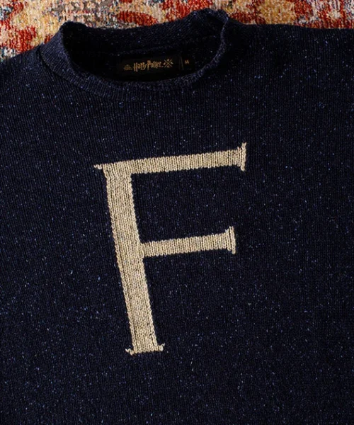 Warner Bros Weasley Knitted Jumpers 'F' Weasley Knitted Jumper