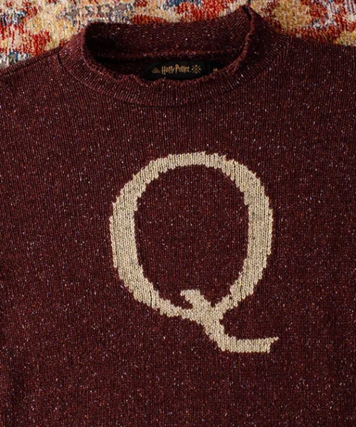 Warner Bros 'Q' Weasley Knitted Jumper Weasley Knitted Jumpers