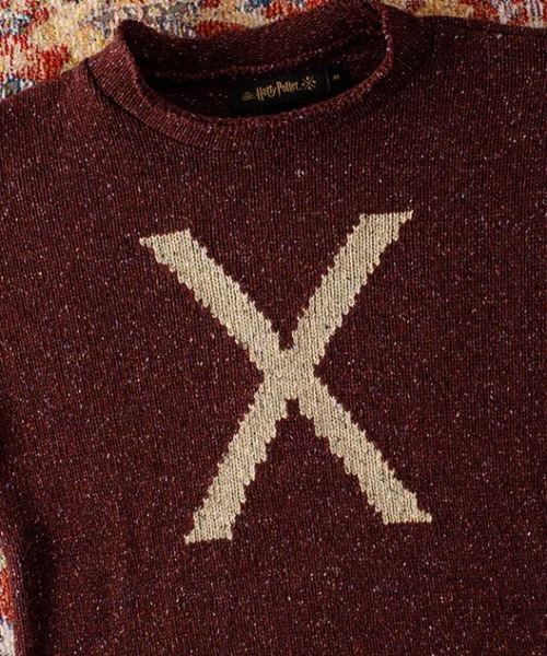 Warner Bros 'X' Weasley Knitted Jumper Weasley Knitted Jumpers 8 Warner Bros 'X' Weasley Knitted Jumper Weasley Knitted Jumpers