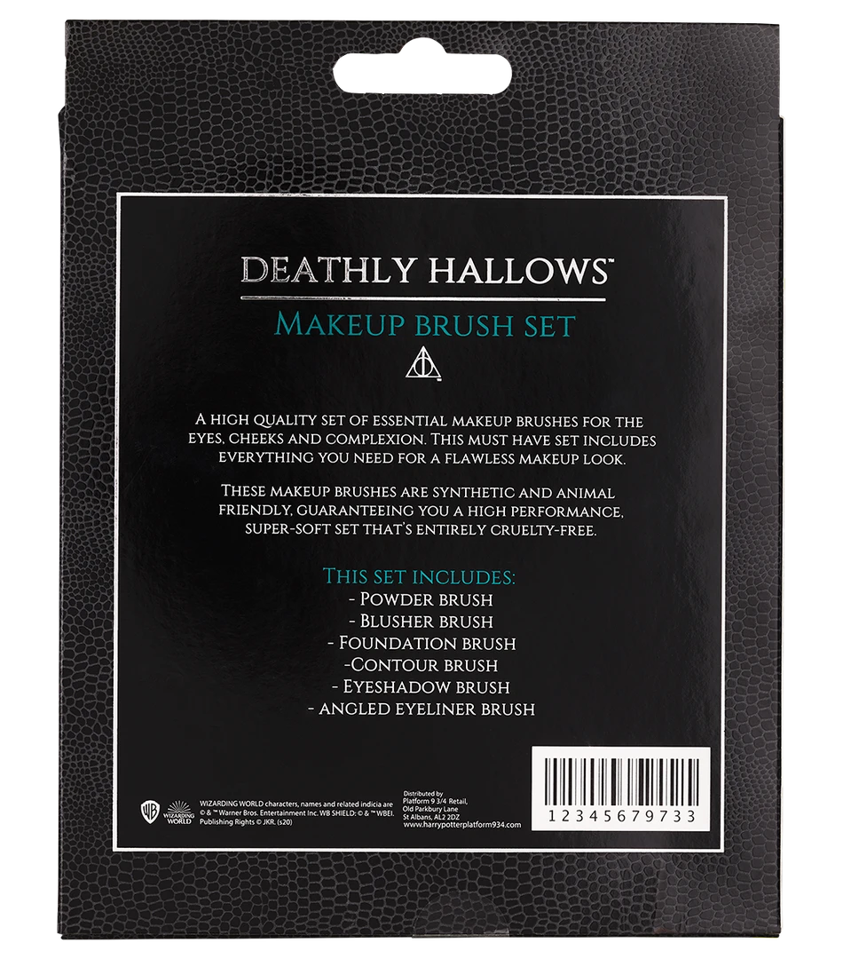 Warner Bros Deathly Hallows Makeup Brush Set Best Sellers 5 Warner Bros Deathly Hallows Makeup Brush Set Best Sellers
