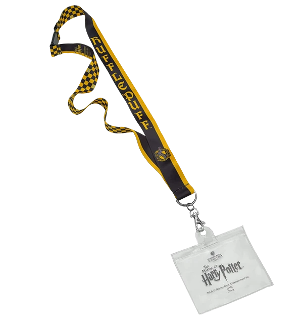 Warner Bros Hufflepuff Lanyard 3 Warner Bros Hufflepuff Lanyard