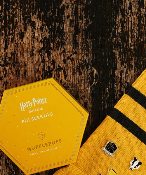 Warner Bros Second Edition Hufflepuff Enamel Pins Set Best Sellers