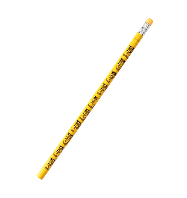 Warner Bros Best Sellers Hufflepuff Pencil - Yellow 3 Warner Bros Best Sellers Hufflepuff Pencil - Yellow