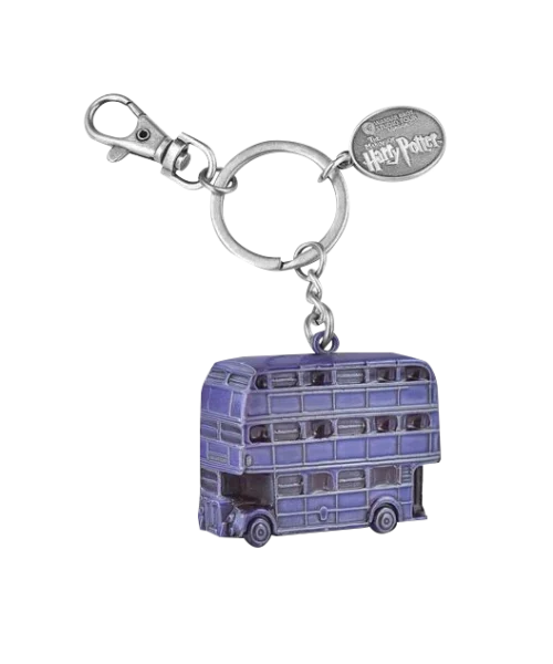 Warner Bros Knight Bus Keyring