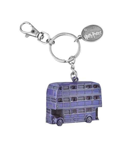 Warner Bros Knight Bus Keyring
