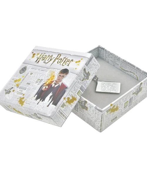 Warner Bros Personalised Hogwarts Acceptance Letter Charm 7 Warner Bros Personalised Hogwarts Acceptance Letter Charm