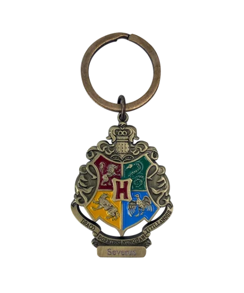 Warner Bros Personalised Hogwarts Crest Keyring Best Sellers