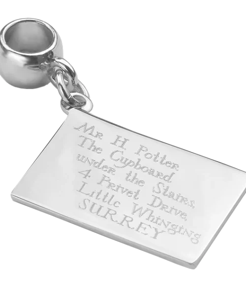 Warner Bros Personalised Hogwarts Acceptance Letter Charm
