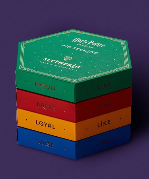 Warner Bros Best Sellers Second Edition Slytherin Enamel Pins Set