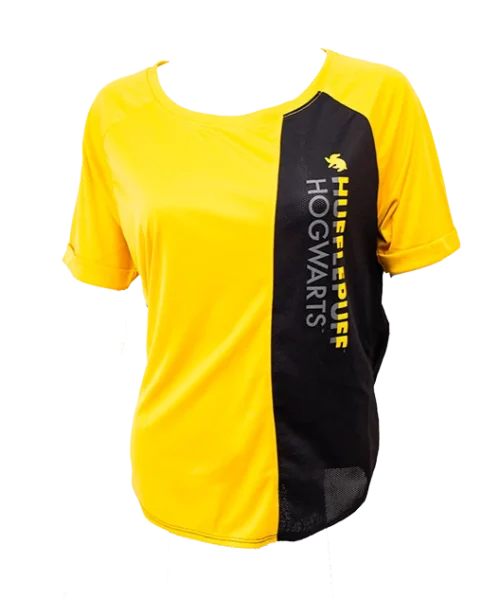 Warner Bros Best Sellers Hufflepuff Athletic Tie Back Tee